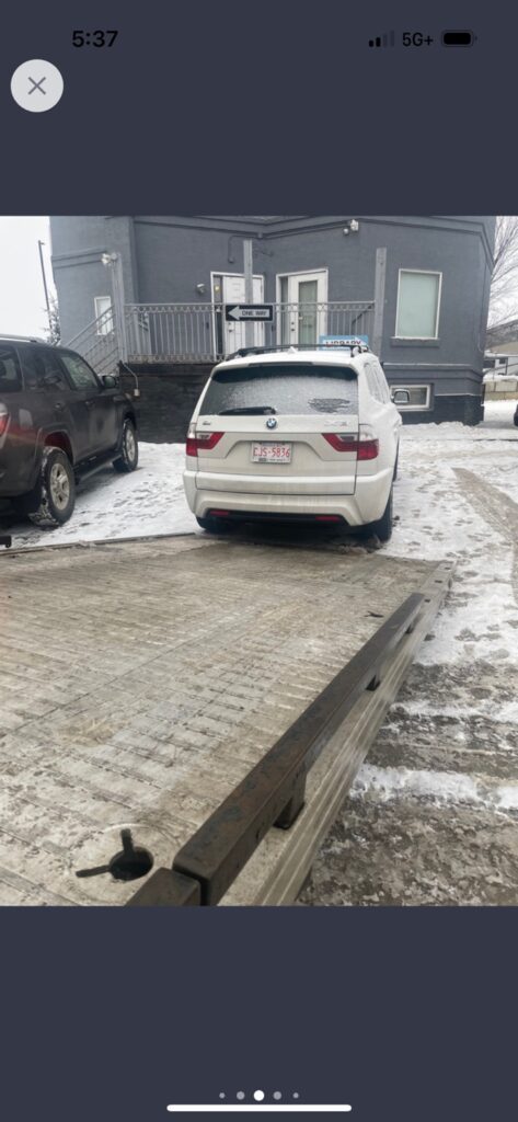 towing truck ramp